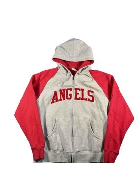 Majestic MLB LA Angels 2008 Hoodie Full Zip